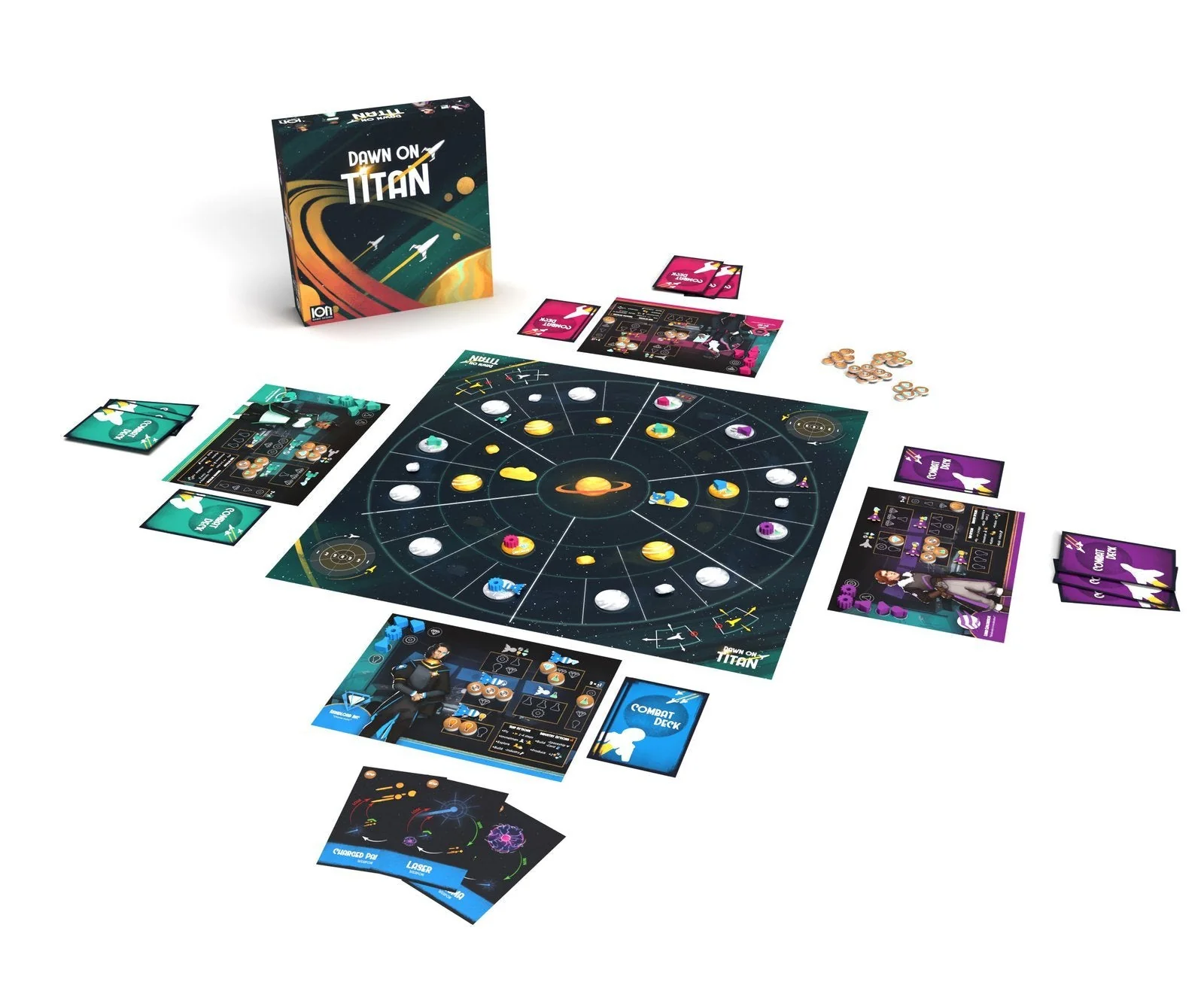 Dawn on Titan Board Game - Image 2