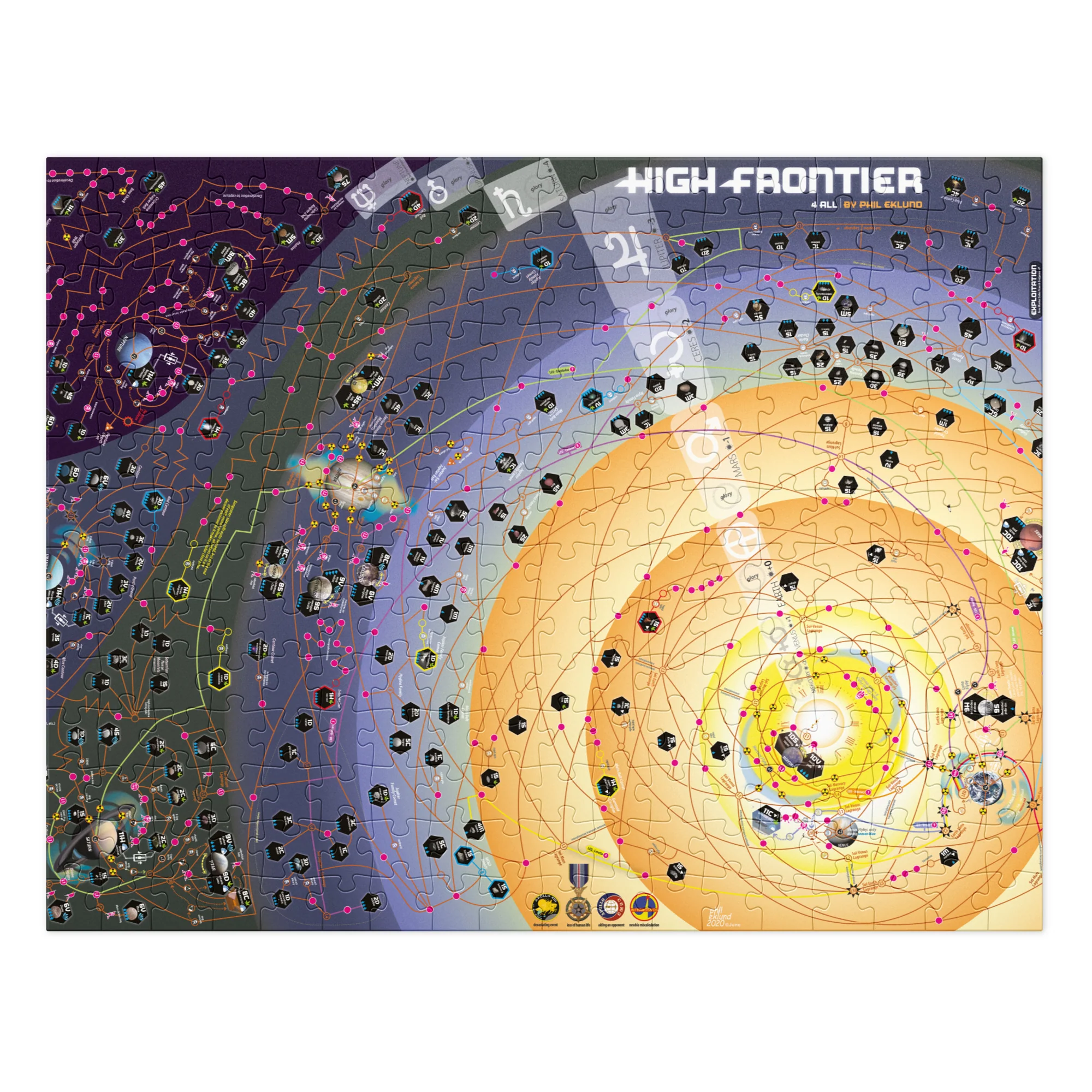 High Frontier 4 All: Jigsaw Puzzle (with Tin) - Image 3