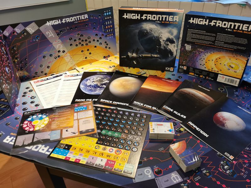 High Frontier 4 All Board Game (RETAIL) - Image 4