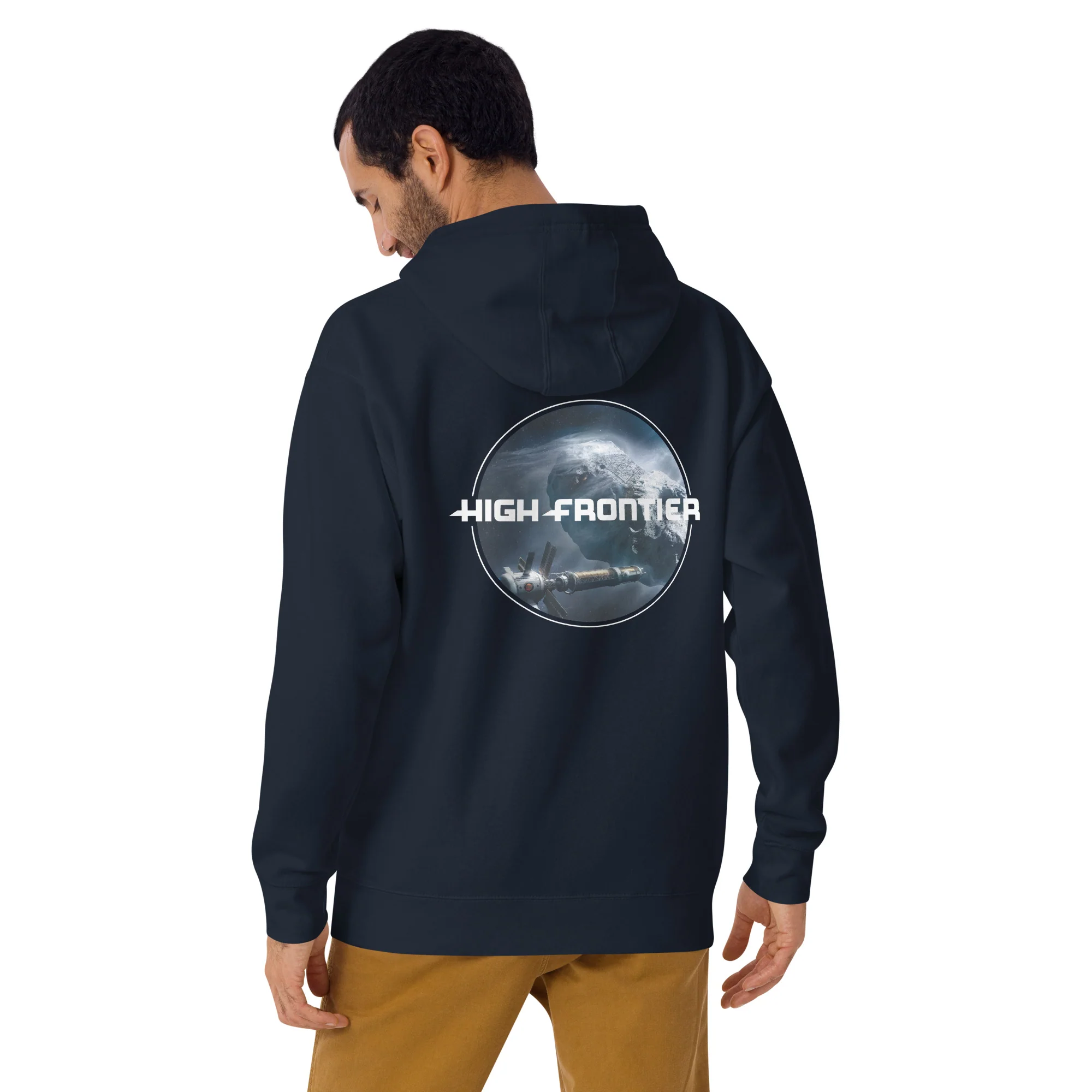 Unisex Hoodie - Back Image HIGH FRONTIER - Image 3