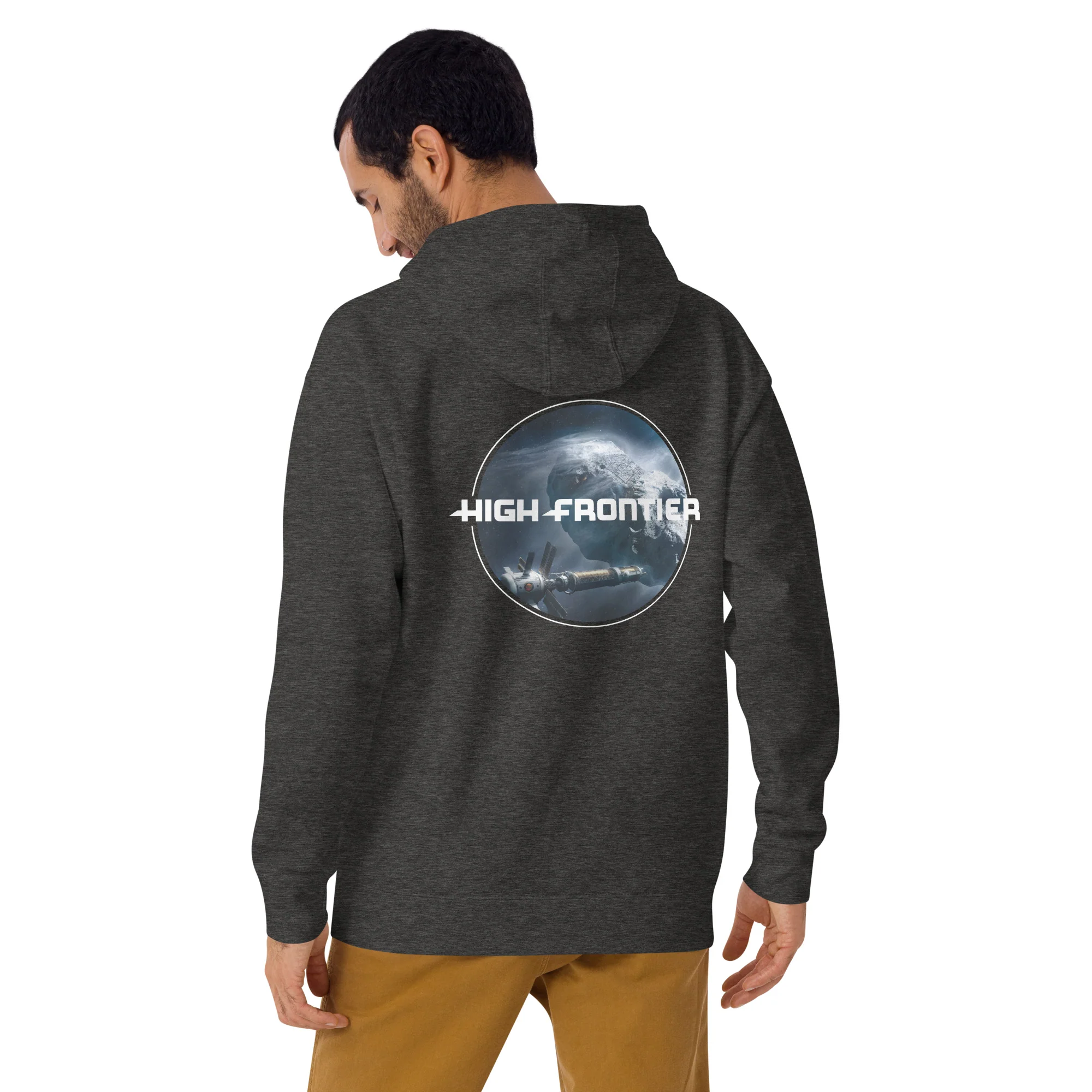 Unisex Hoodie - Back Image HIGH FRONTIER - Image 4