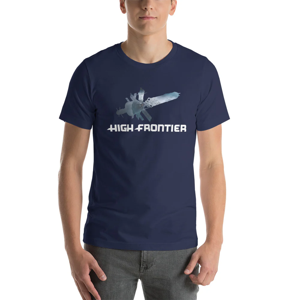 HIGH FRONTIER: Unisex t-shirt - Image 3