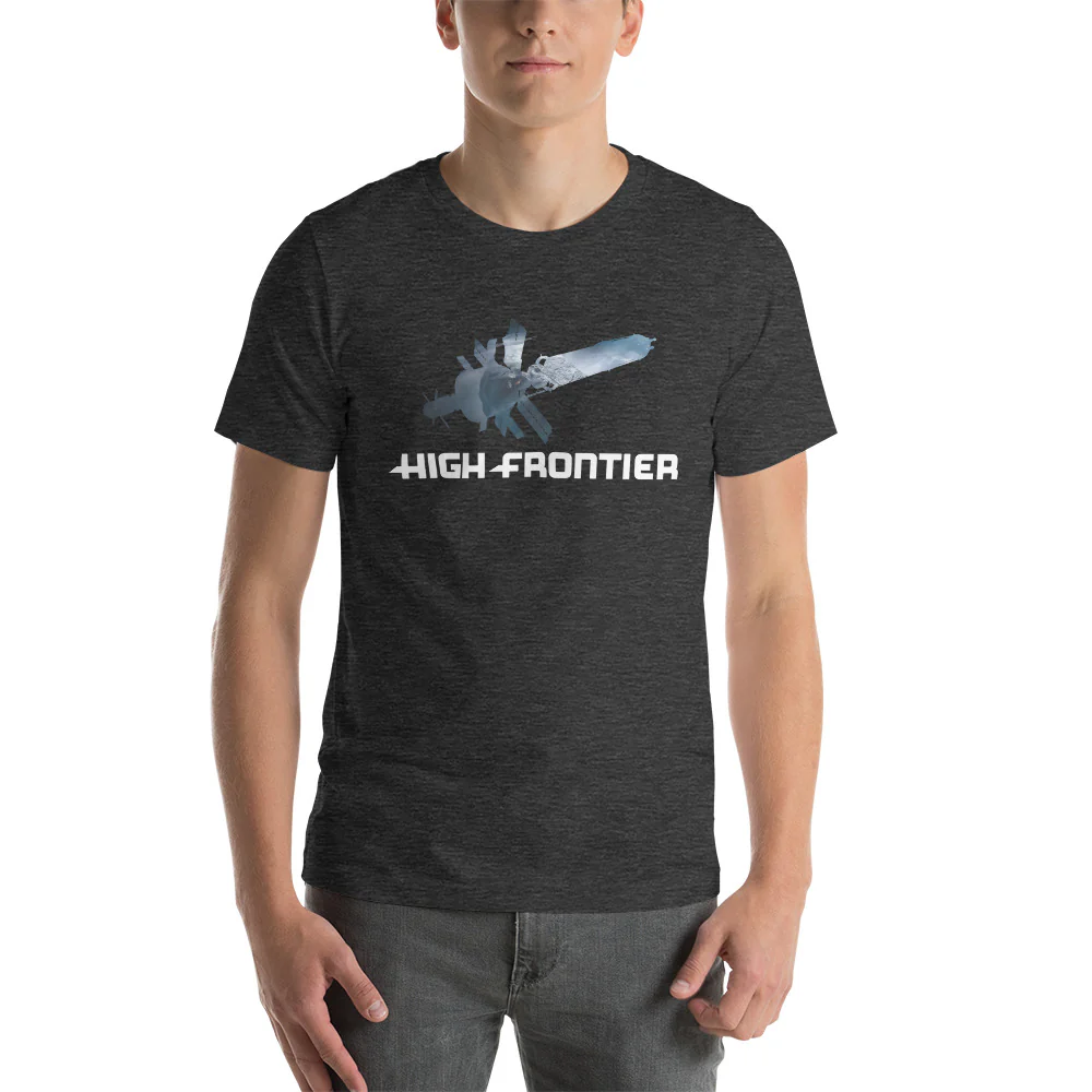 HIGH FRONTIER: Unisex t-shirt - Image 4