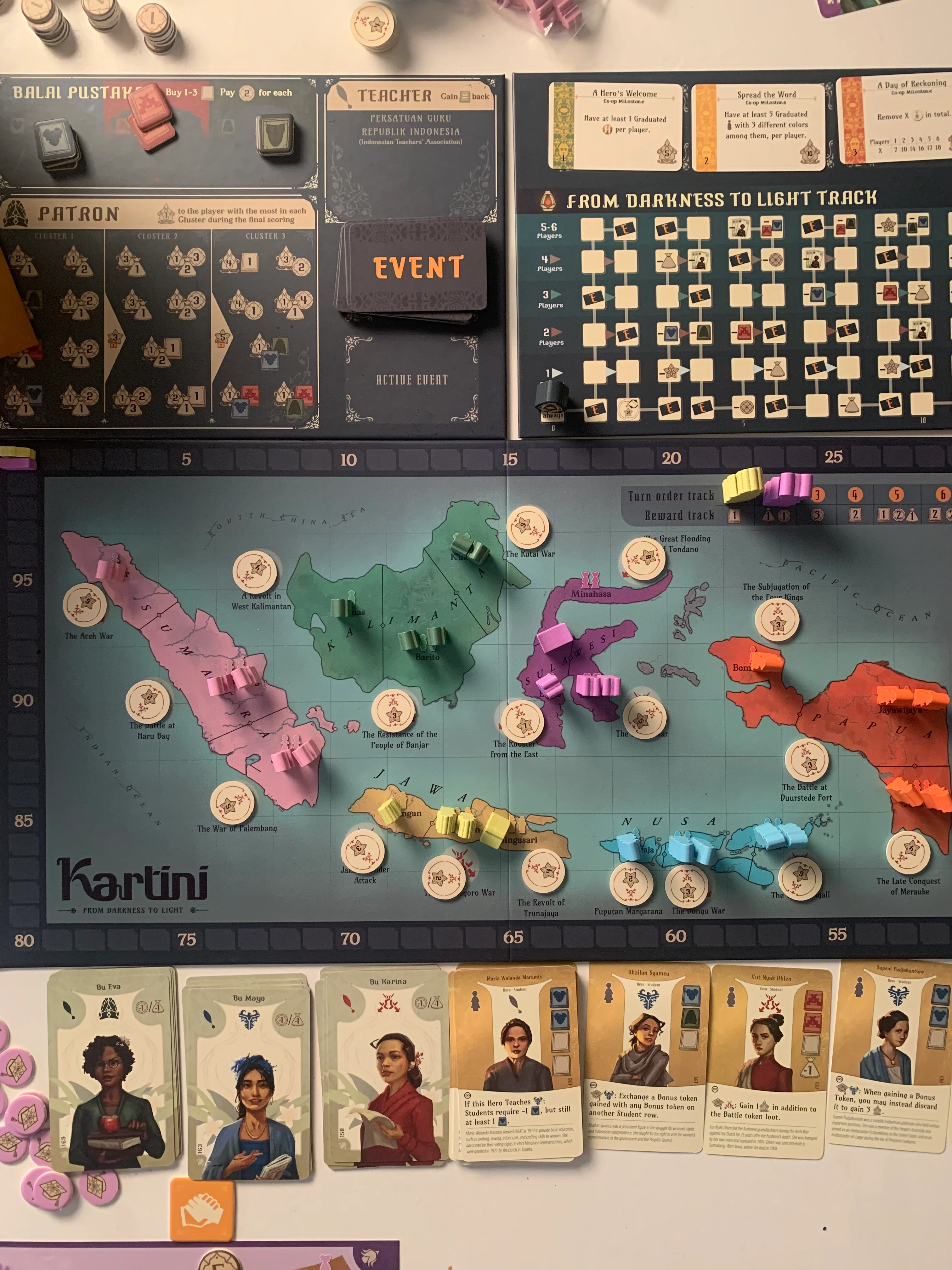 Kartini - From Darkness to Light Board Game (RETAIL) - Image 17