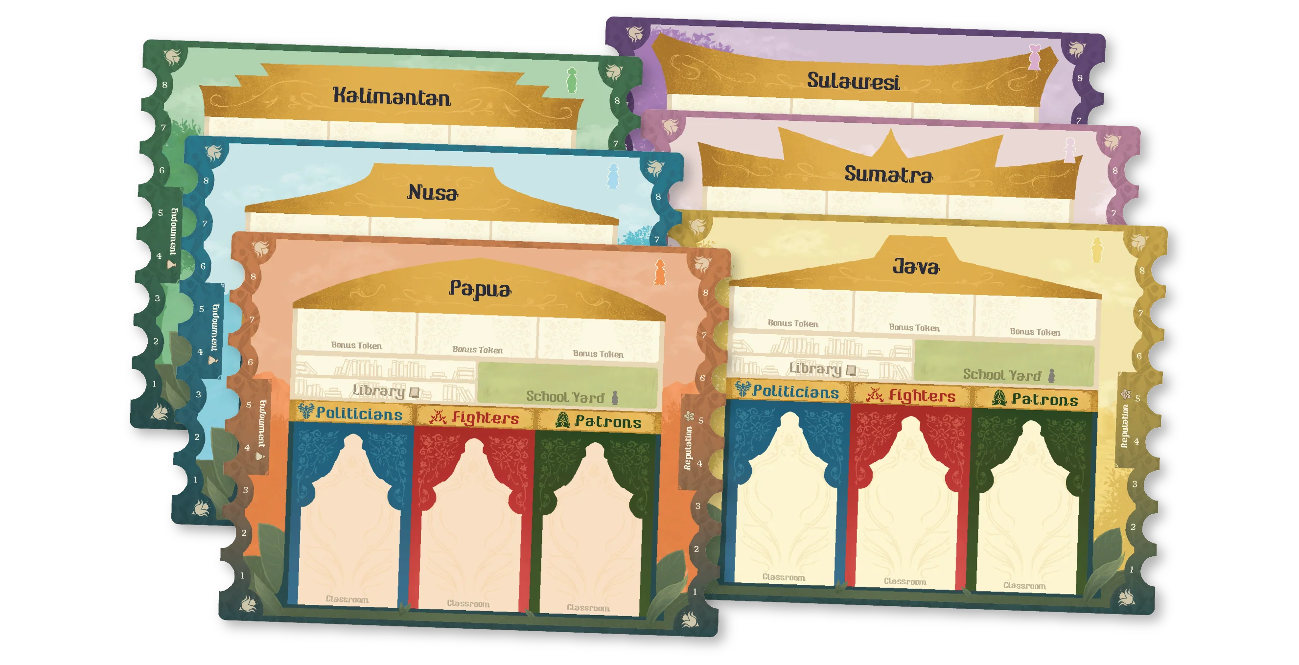 Kartini - From Darkness to Light Board Game (RETAIL) - Image 18