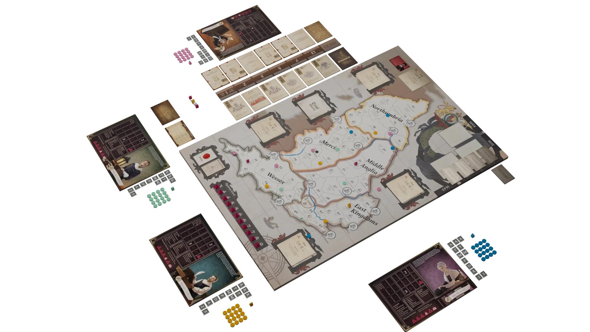 Maleficium Fall of the Witch Hunters Board Game - Image 3