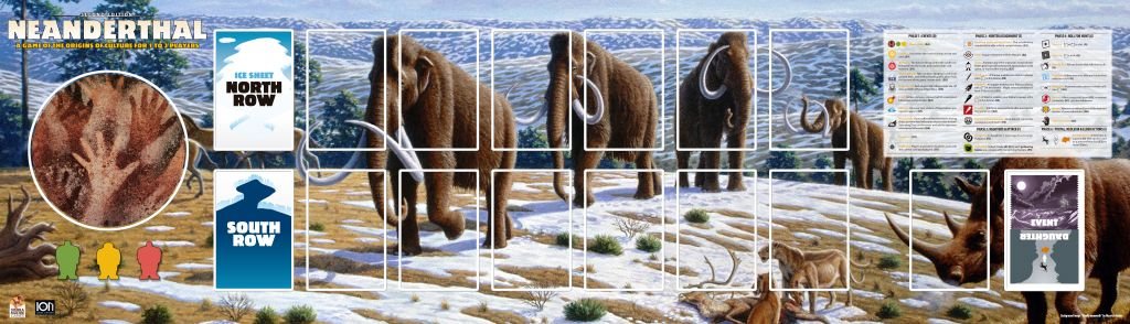 Neanderthal/Greenland Folding Game Board (RETAIL)
