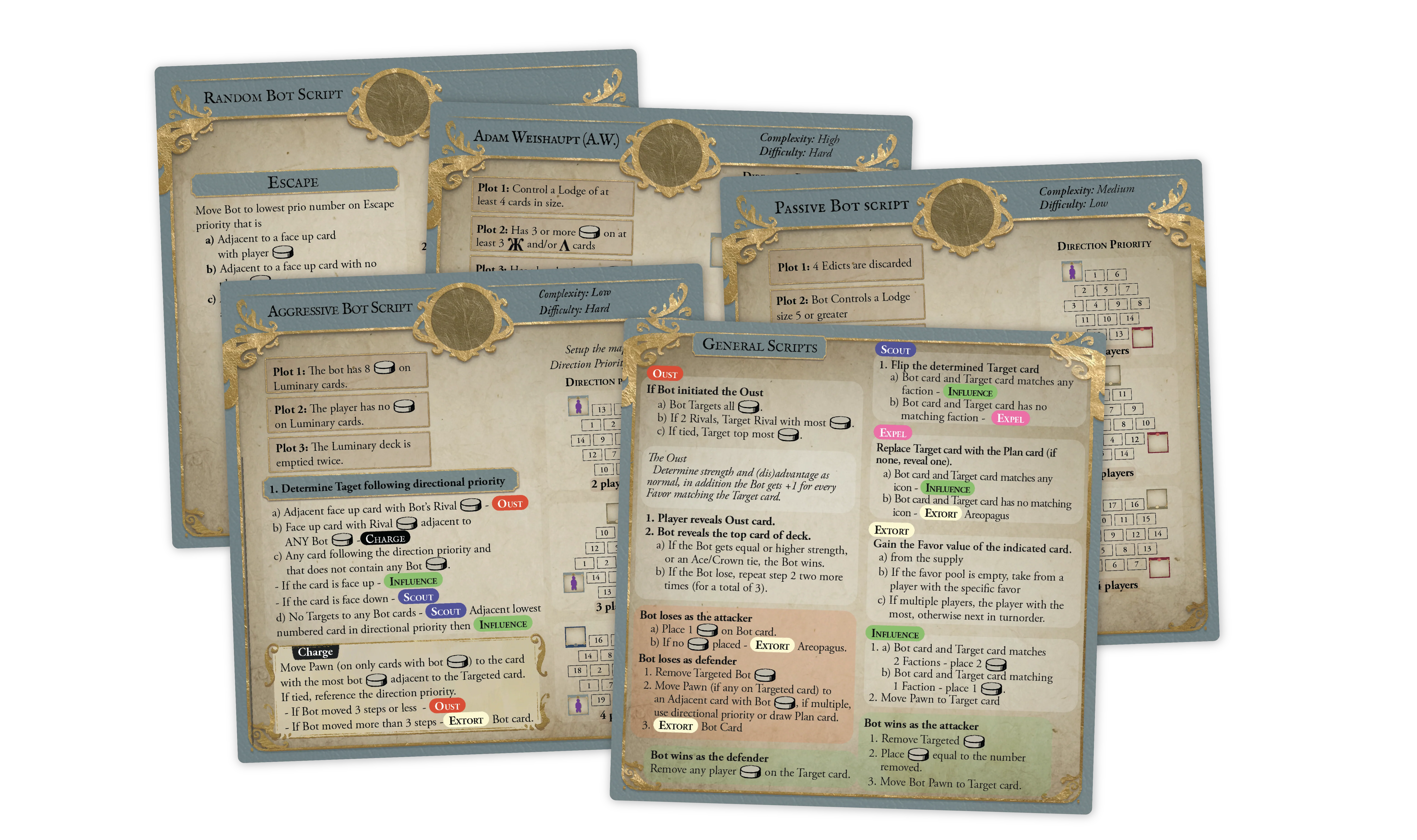 Pax Illuminaten Board Game (Retail) - Image 4