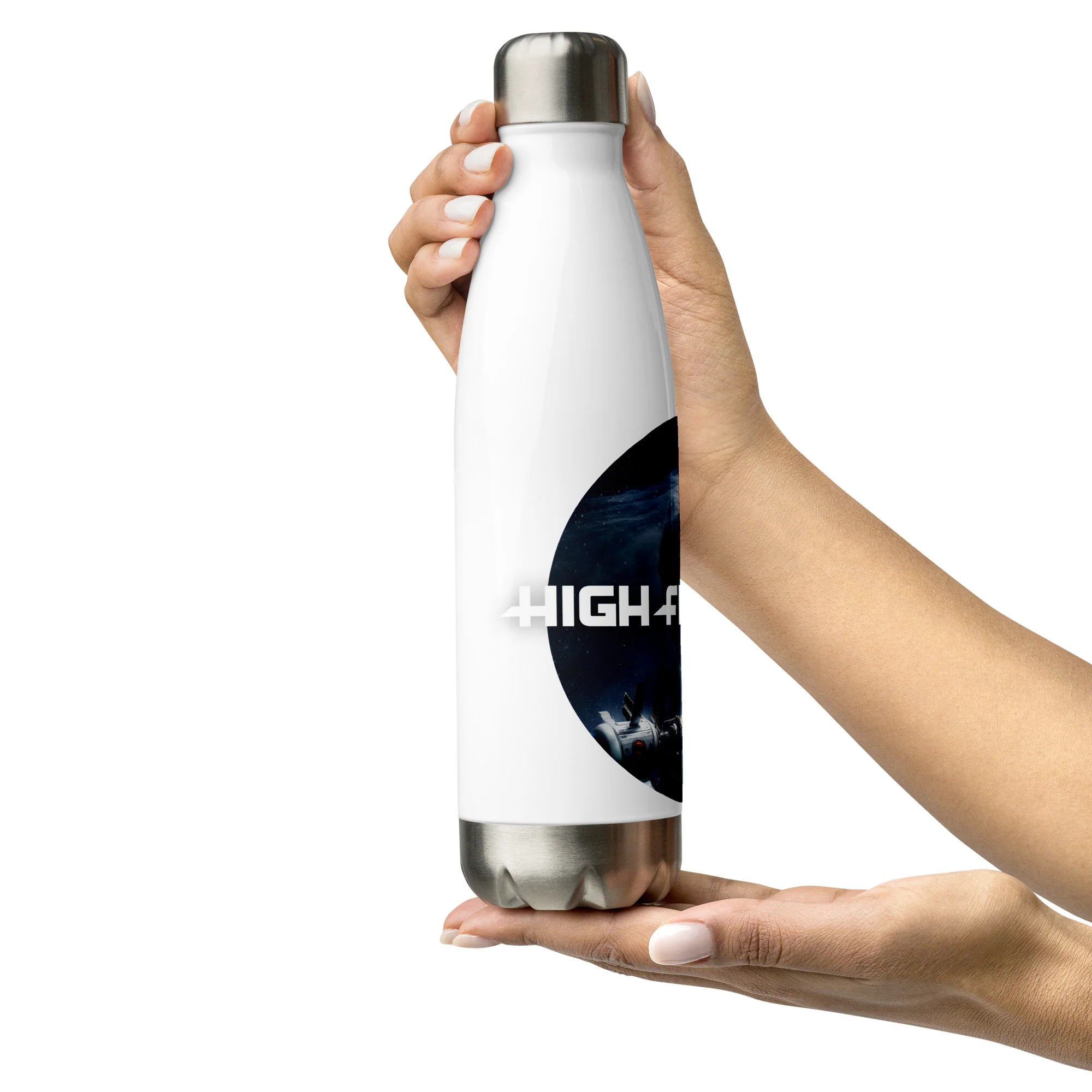 HIGH FRONTIER 4 ALL: Stainless Steel Water Bottle - Image 3