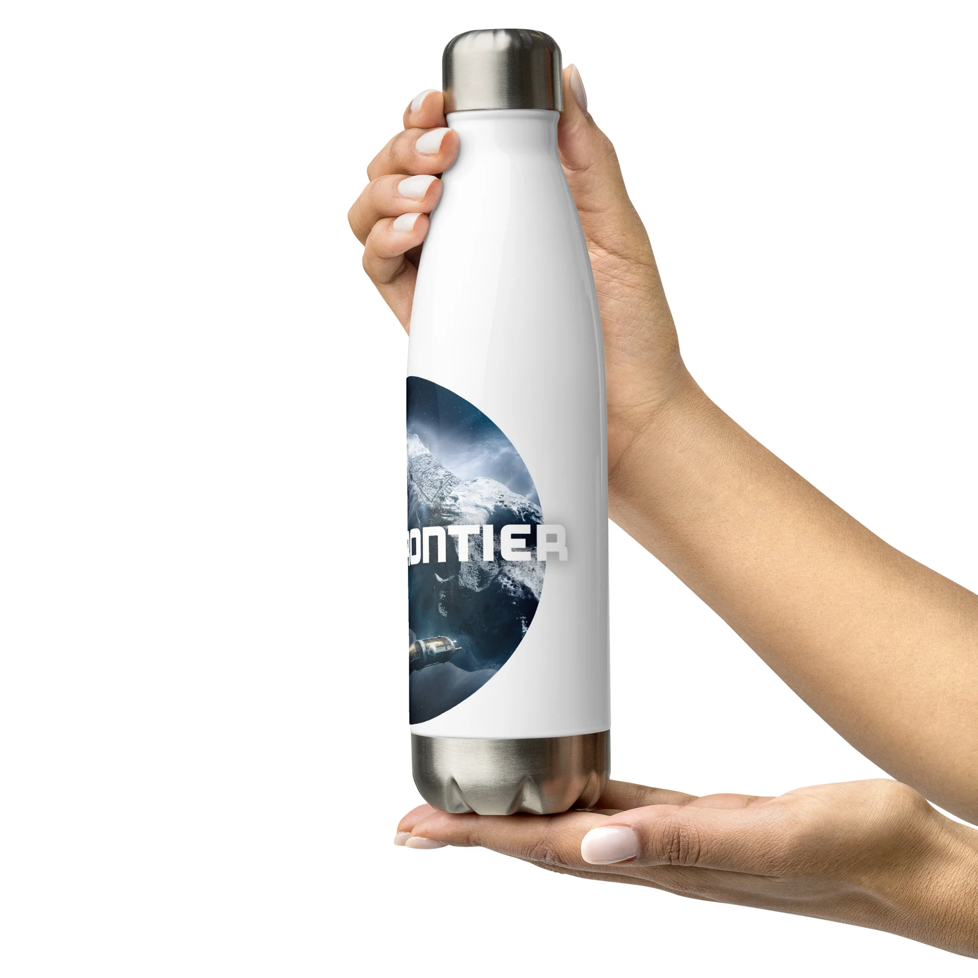 HIGH FRONTIER 4 ALL: Stainless Steel Water Bottle - Image 4