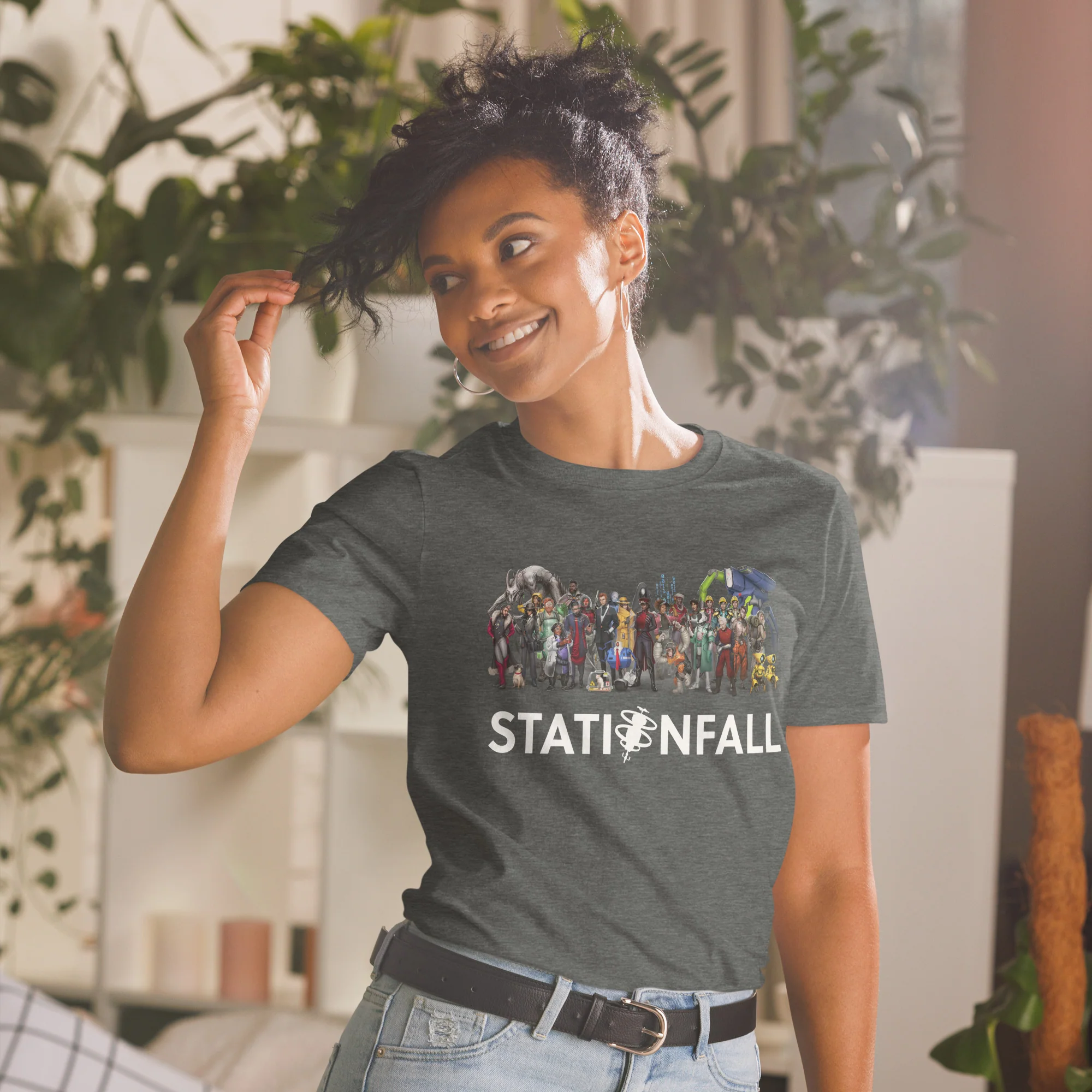 Stationfall Crew Short-Sleeve Unisex T-Shirt - Image 12