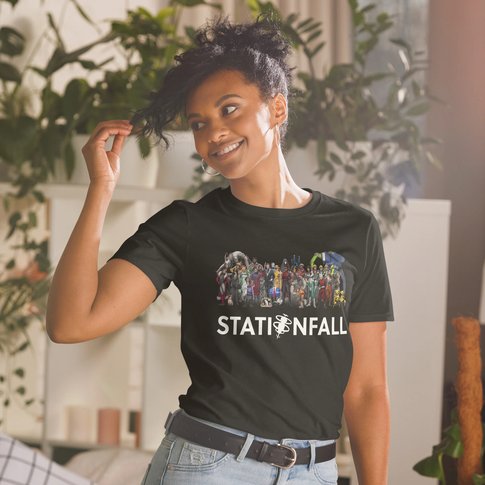 Stationfall Crew Short-Sleeve Unisex T-Shirt - Image 8