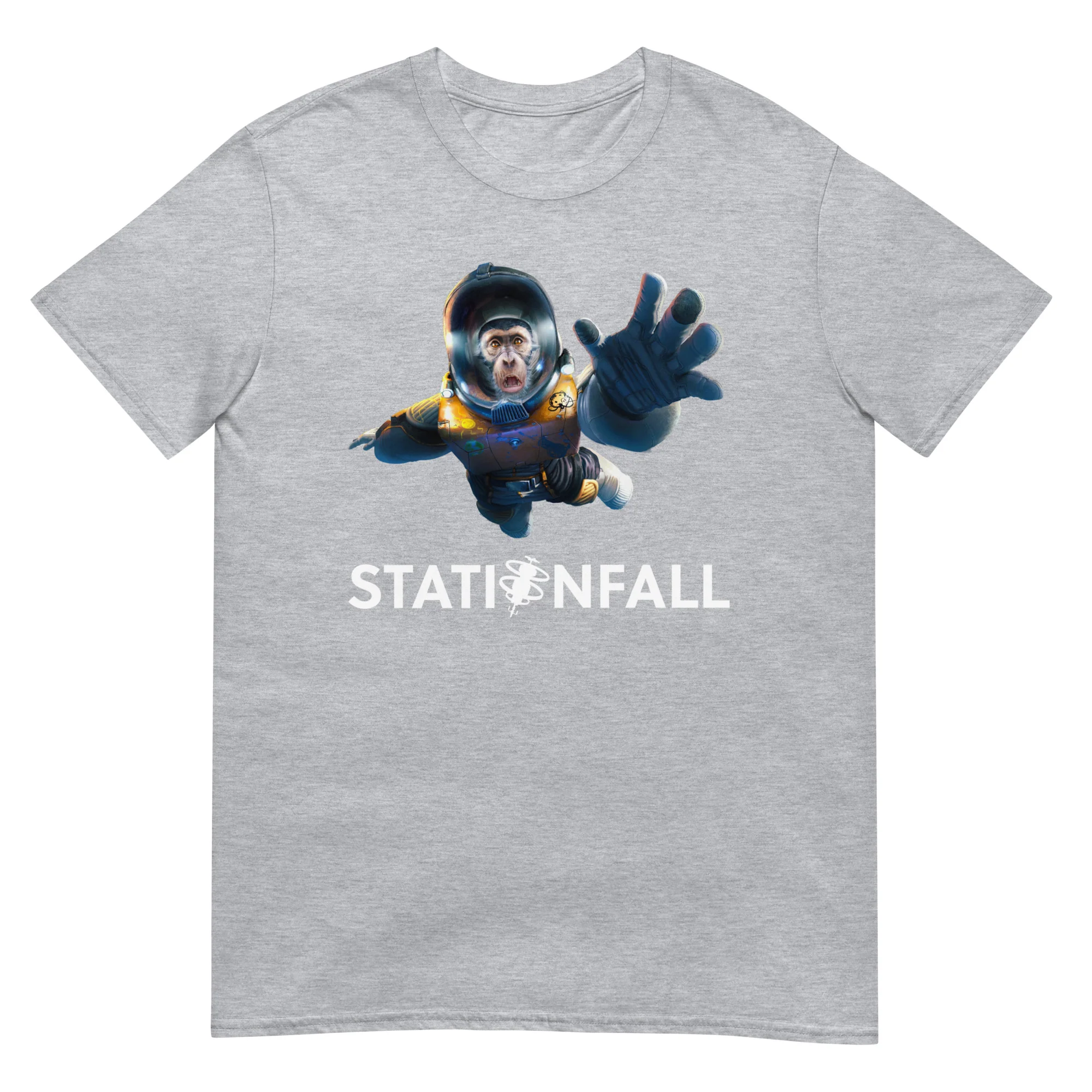 Stationfall Space Chimp Short-Sleeve Unisex T-Shirt - Image 4