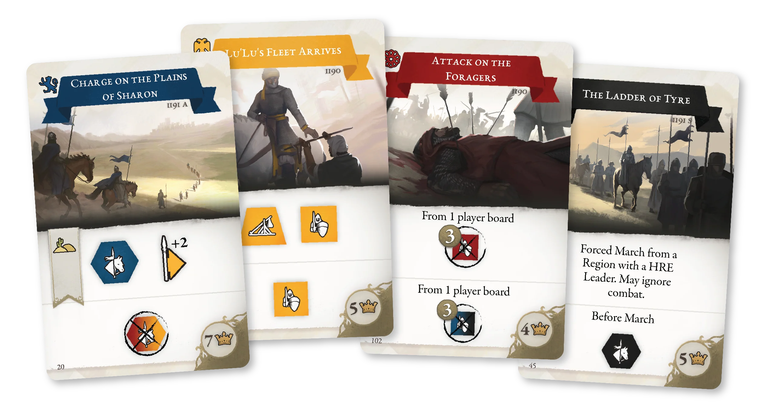 Third Crusade Board Game (RETAIL) - Image 5