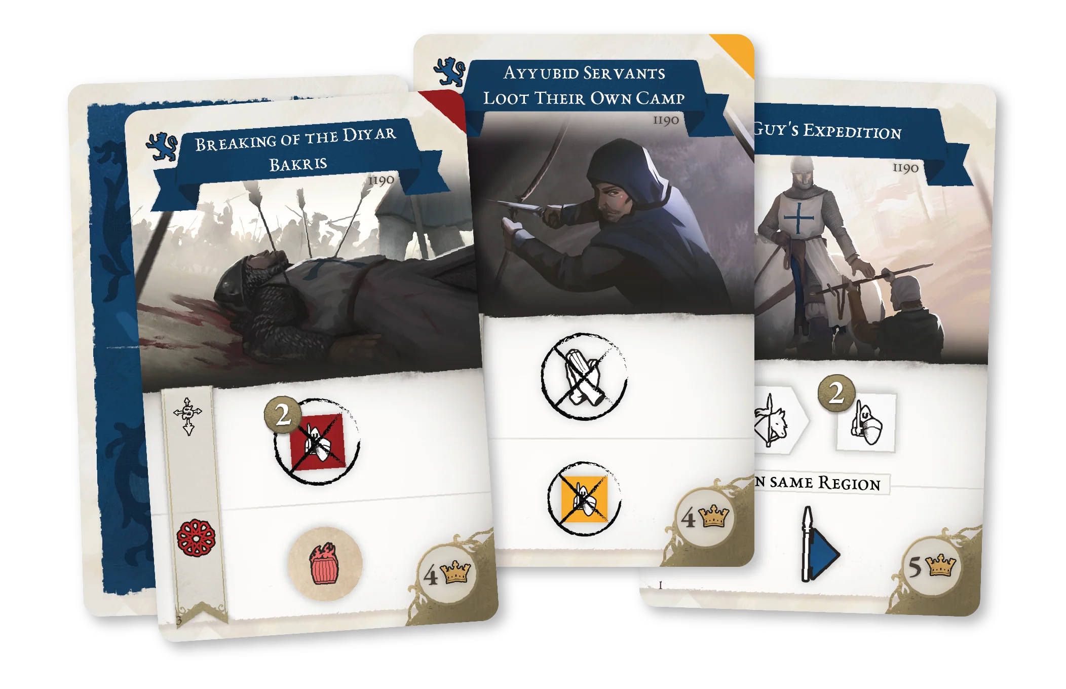 Third Crusade Board Game (RETAIL) - Image 6