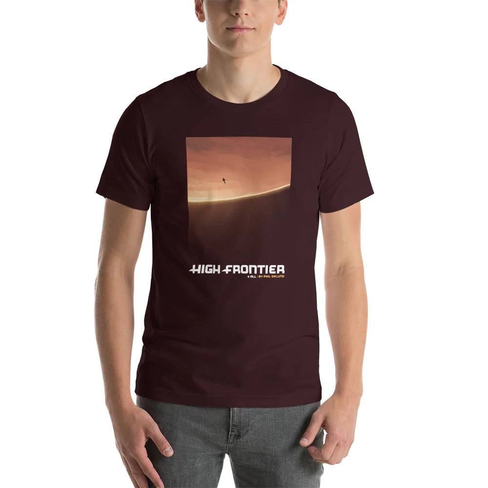 Unisex t-shirt - HIGH FRONTIER Travel - Image 2