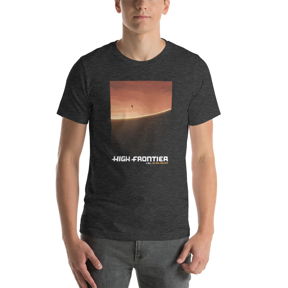 Unisex t-shirt - HIGH FRONTIER Travel - Image 4