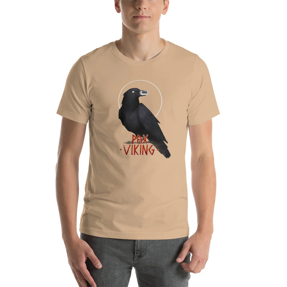 Pax Viking: Raven Unisex T-Shirt - Image 3