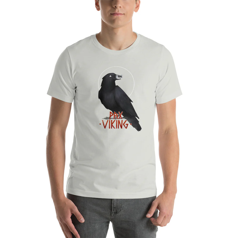 Pax Viking: Raven Unisex T-Shirt - Image 5